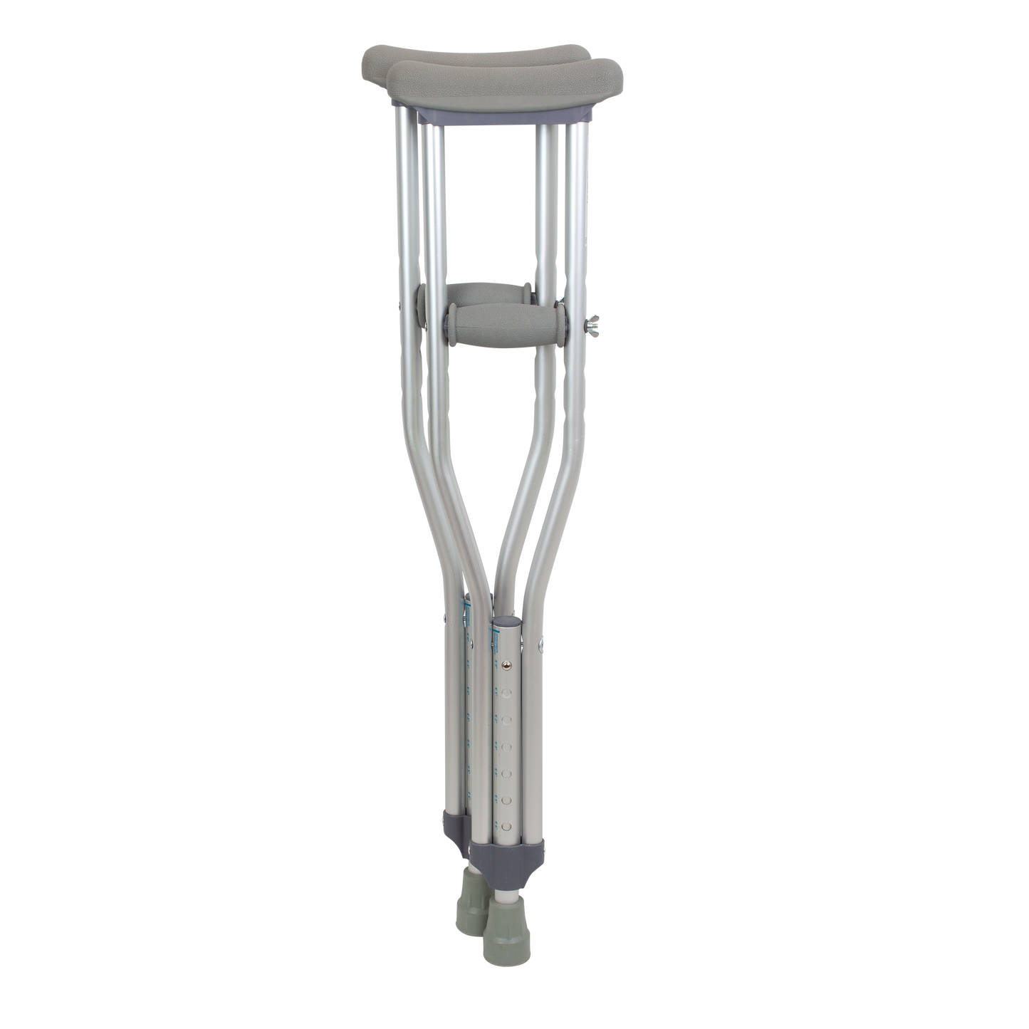 Dynarex Aluminum Crutches Pair - Child, 4' - 4'6" 8pks/case (8 Pairs)
