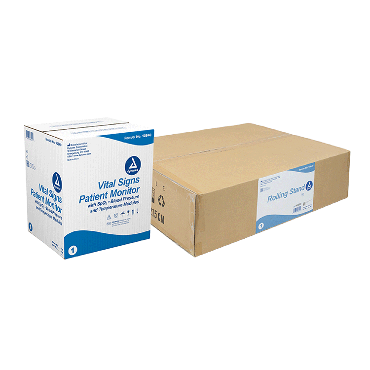 Dynarex Vital Signs Control Knob Patient Monitor w/ Stand