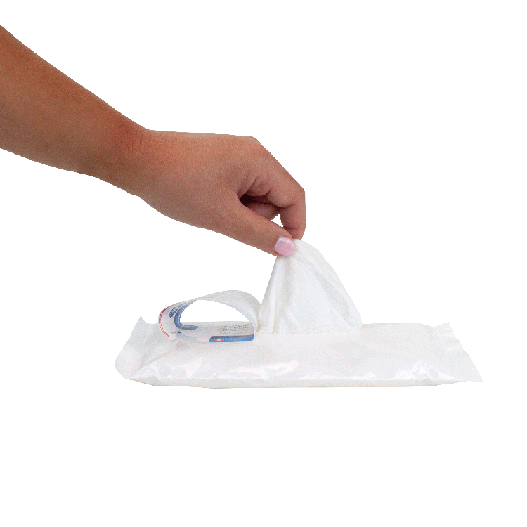 DynaCare EZ Care Patient Bath Packs, 8" x 8", 24pks/case (192 Count)