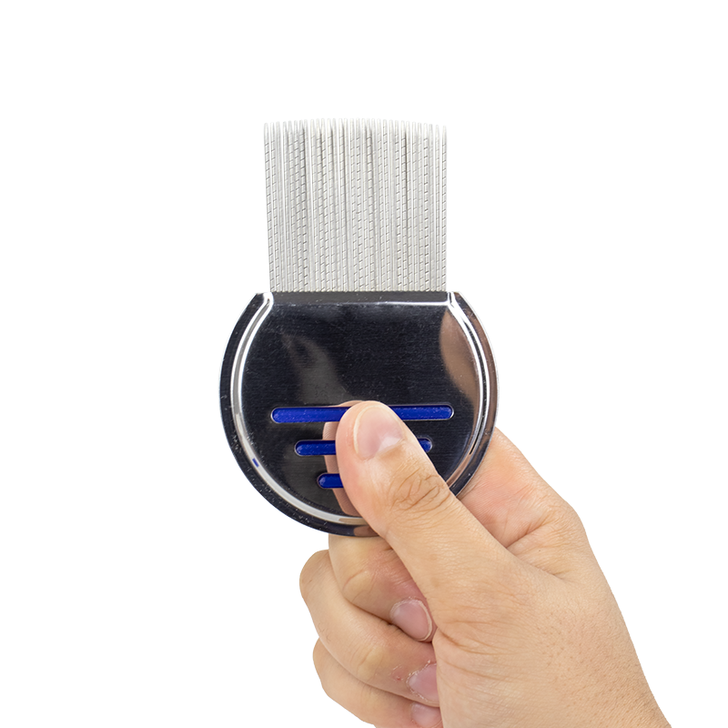 Dynarex ClearNit Metal Lice and Nit Removal Comb (144 Count)