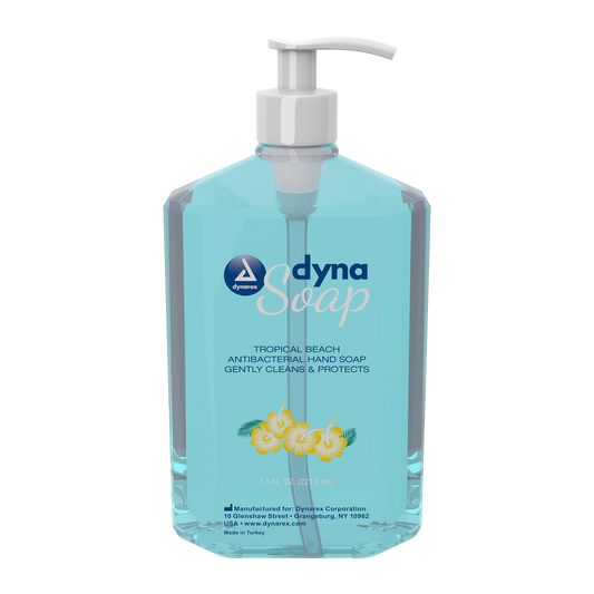 Dynarex Antibacterial Soap, 7.5 oz. Pump Bottle, 24bot/case (24 Count)