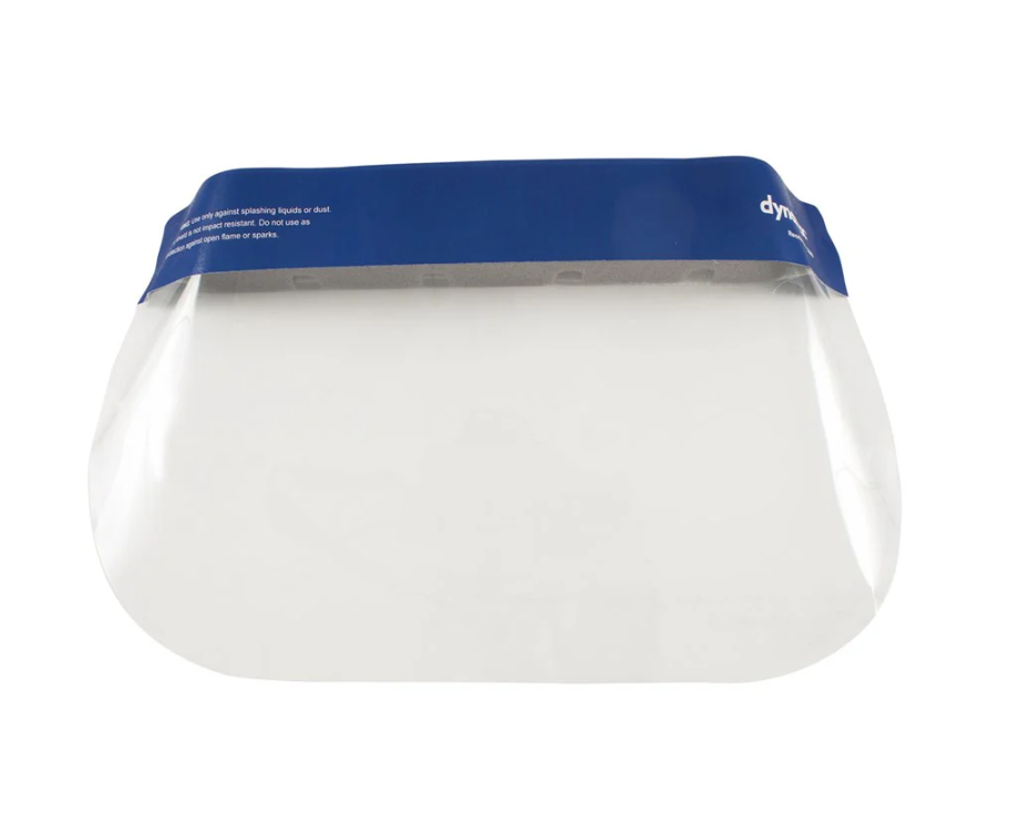 Dynarex Full Length Face Shield, 40/cs (40 Count)
