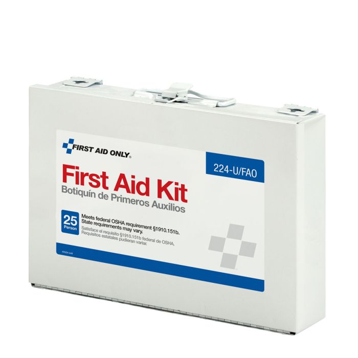 First Aid Only 25 Person First Aid Kit, Metal Case