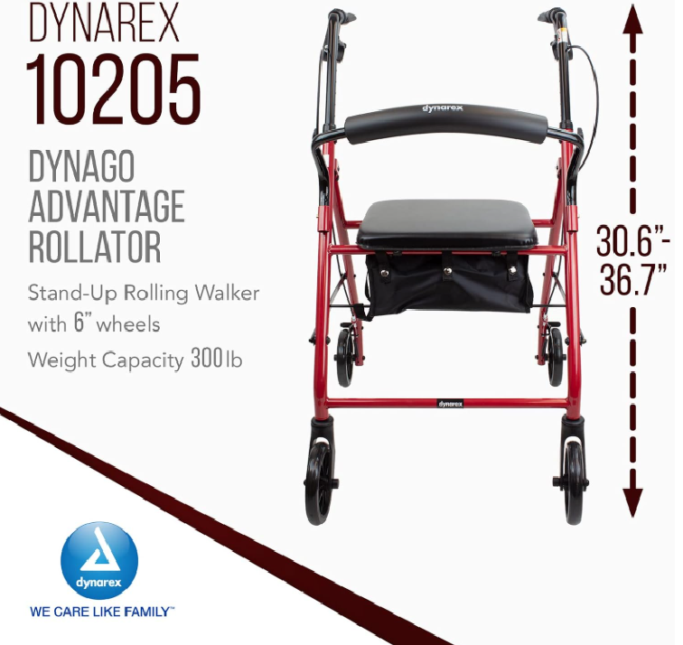 Dynarex DynaGo Advantage Rollator