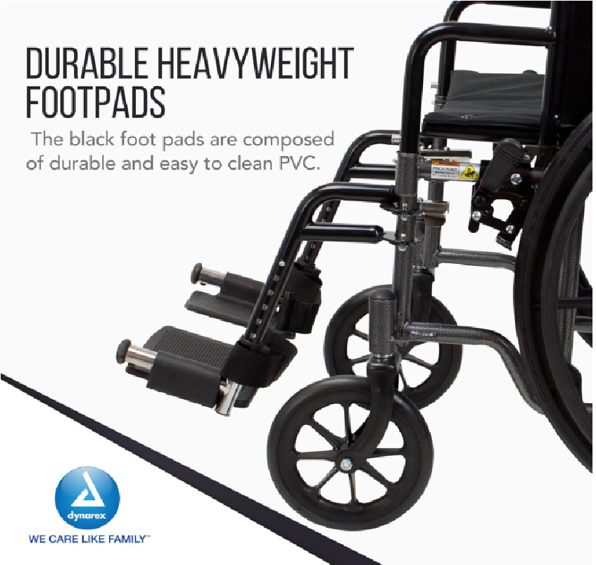 Dynarex Foot Rest (Pair)