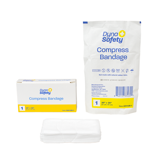 Dynarex Compress Bandage - 1/Unit - 1ea/bx, 50bx/cs (50 Count)