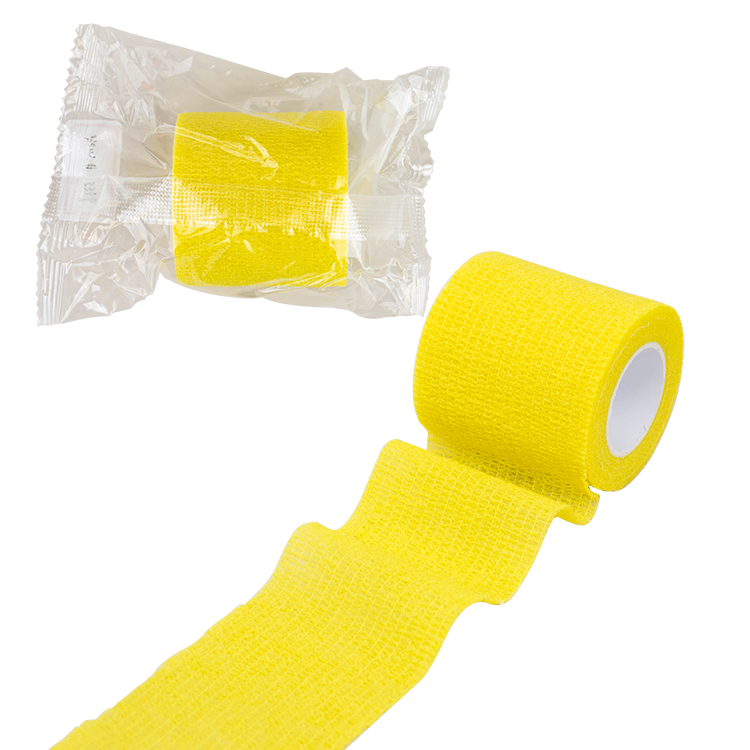 Dynarex Sensi Wrap, Self-Adherent Wrap - Latex Free, Yellow