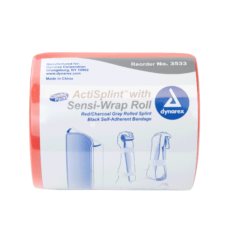 Dynarex ActiSplint with Sensi-Wrap Roll, 2" x 5 yd - 50ea/cs (50 Count)
