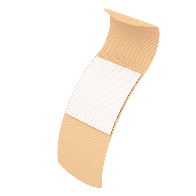 Dynarex Adhesive Flexible Fabric Bandages - Sterile, 3/4" x 3" (4000 Count)