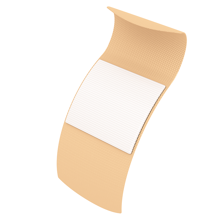 Dynarex Adhesive Fabric Bandages - Sterile, 1" x 3", 24/100cs