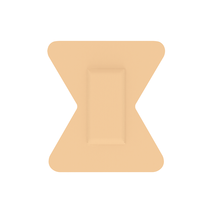 Dynarex Adhesive Fabric Bandages Fingertip, Sterile - 100ea/bx, 24bxs/cs (2400 Count)