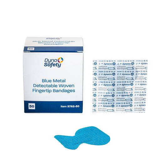 Blue Metal Detectable Woven Bandage