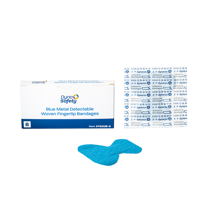 Blue Metal Detectable Woven Bandage