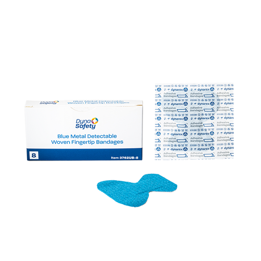 Blue Metal Detectable Woven Bandage