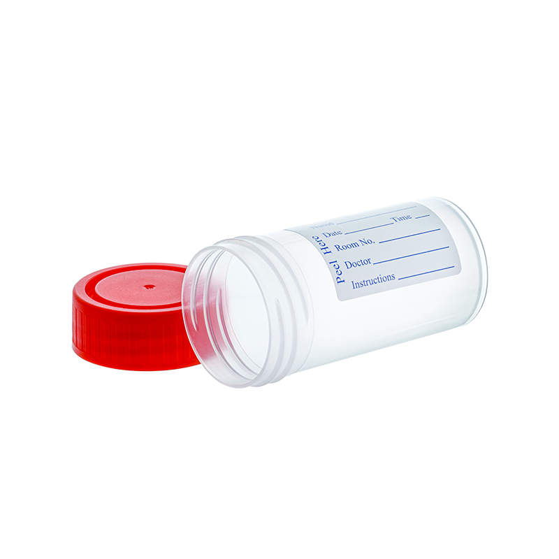 Dynarex Sputum Container - 50ea/bag, 8bags/cs (400 Count)