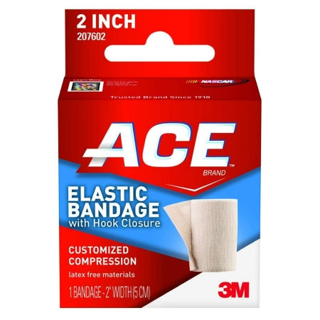 3M™ ACE™ Elastic Bandage 3M™ ACE™ 2 Inch X 4.2 Foot Single Hook and Loop Closure Tan NonSterile Standard Compression
BANDAGE, ACE VELCRO BANDAGE 2"(72/CS) 3M