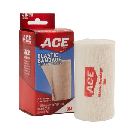 3M™ ACE™ Elastic Bandage 3M™ ACE™ 4 Inch X 5.3 Foot Single Hook and Loop Closure Tan NonSterile Standard Compression
BANDAGE, ACE VELCRO HOOK/LOOP BANDAGE 4" (72/CS)