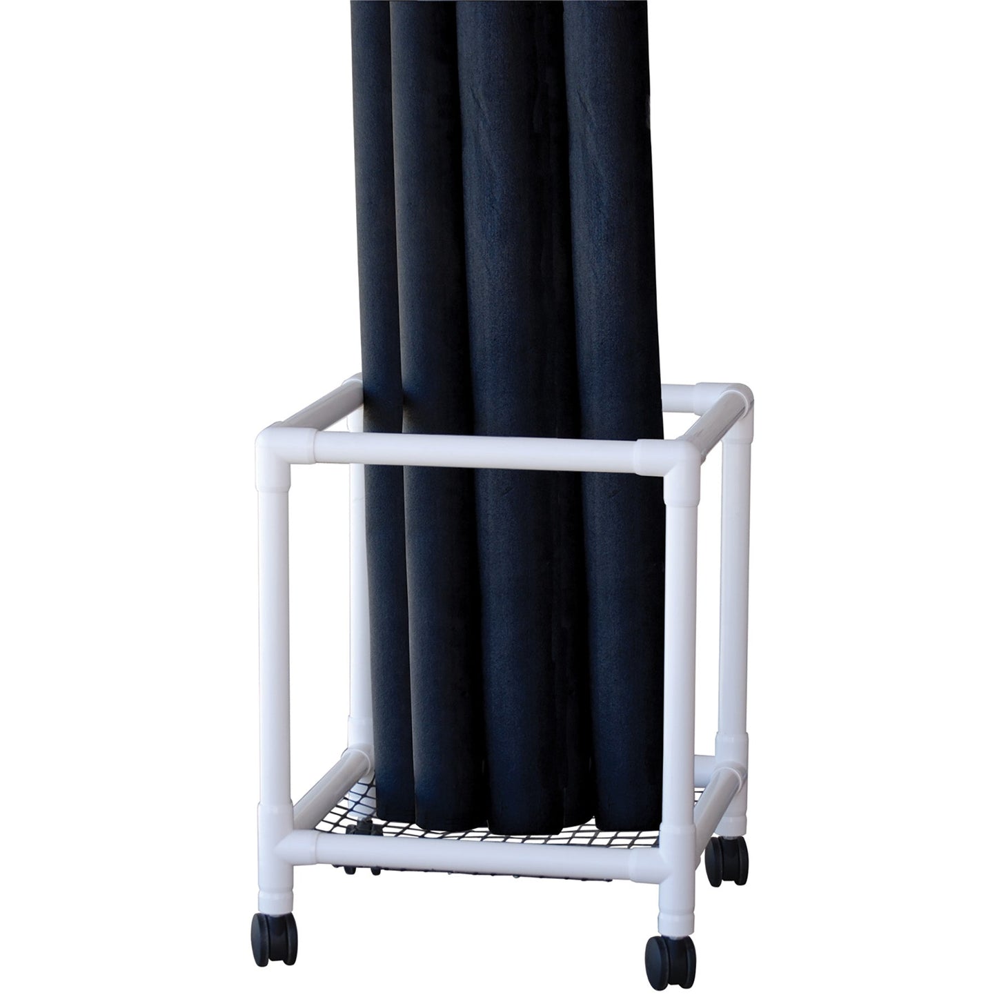 MJM International 7030 Foam roll storage cart, holds 9 + rolls