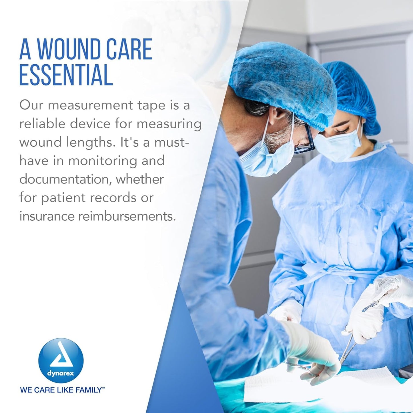 Dynarex Retractable Tape Measure, 72" - 6ea/bx, 24bxs/cs (144 Count)