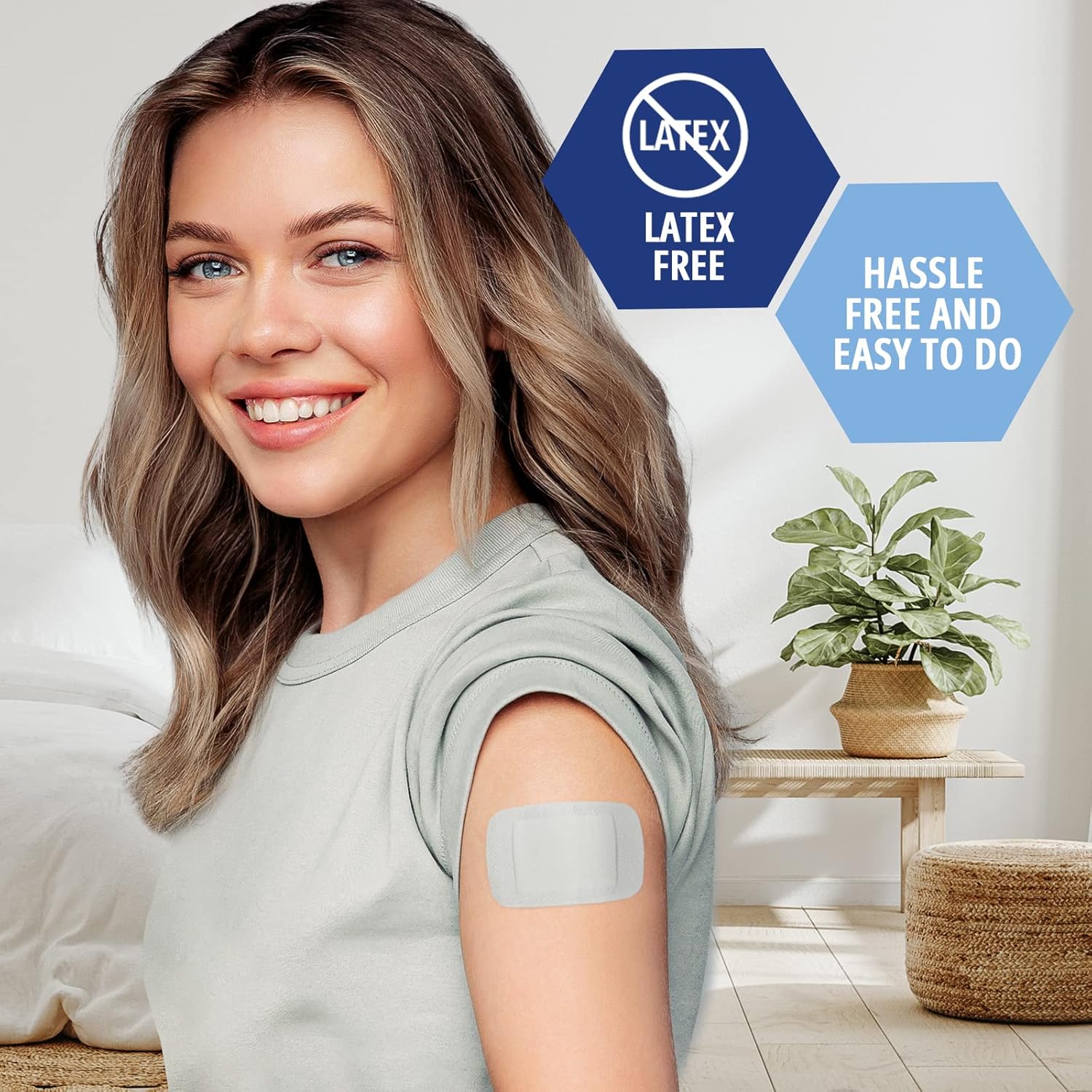 Medpride Bordered Gauze Island Dressing for Wounds First Aid Kit Supplies, 6”x6” 25-Pack, Case of of 6 (150 Count)