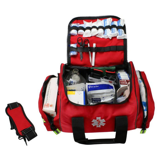 First Aid Only First Responder Bag, Standard Plus Bleed Control & Airway Mgmnt.