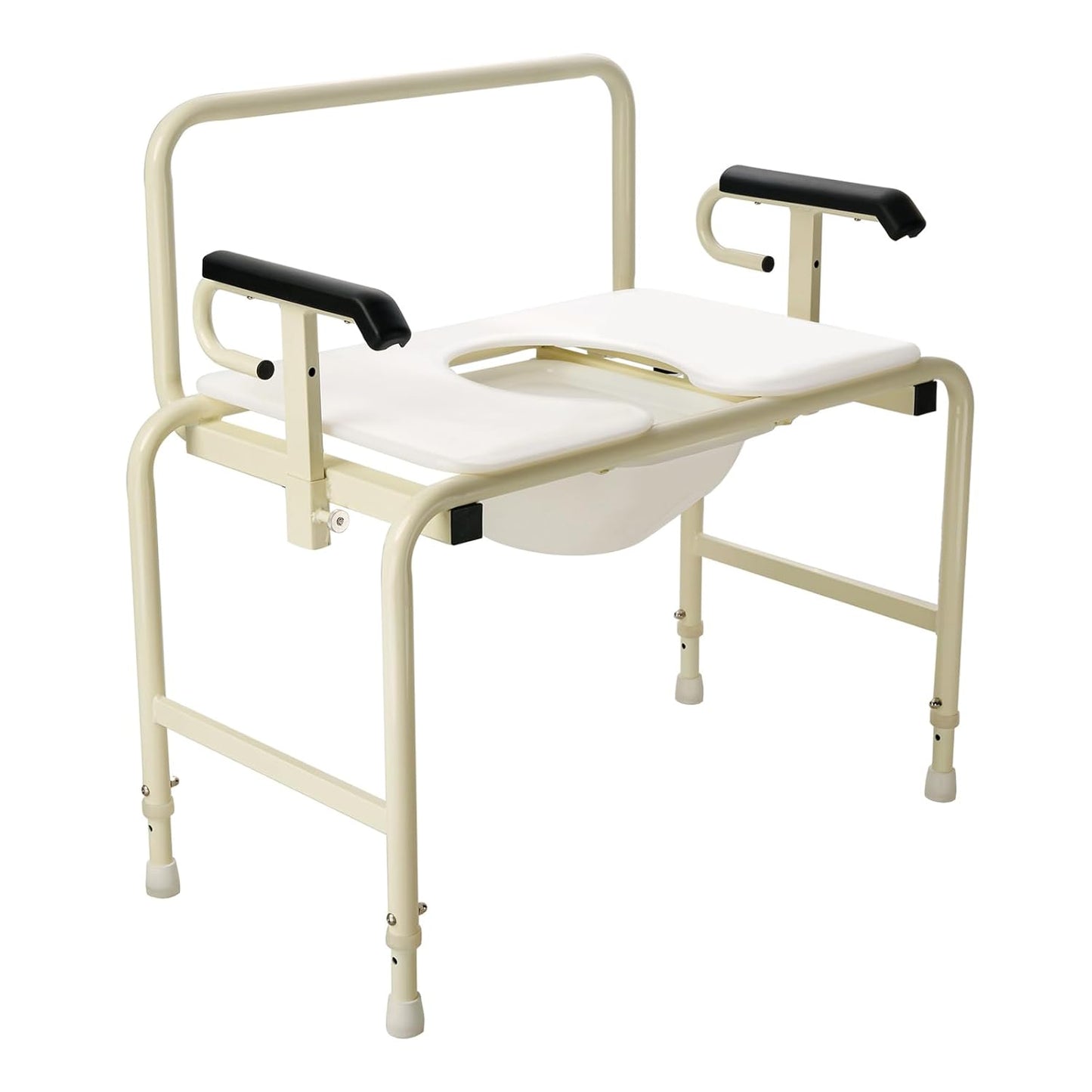 Dynarex Bariatric HD Drop Arm Commode