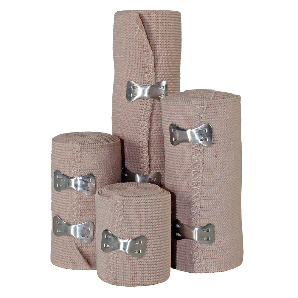 MedPride Non-Sterile Elastic Bandage with Clips - 2" - 10/Box, Case 5 (50 Count)