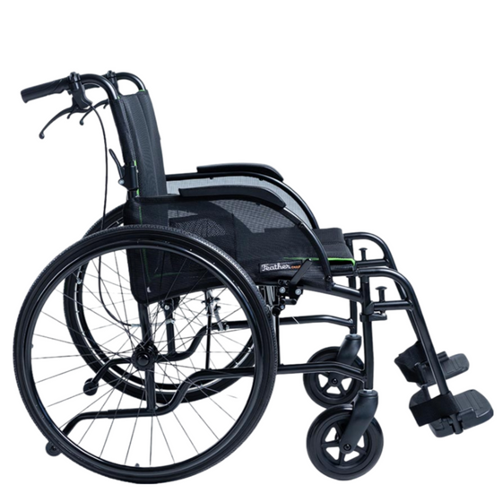 Feather Heavy Duty 15 lbs. Extra Wide Featherweight Wheelchair