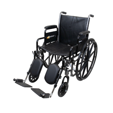 Dynaride DynaRide S2 Wheelchair - 16" x 16" w/ Detach Desk Arm ELR, Silver Vein, 1pc/cs