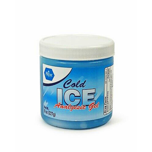 MedPride Analgesic Ice Gel - 8oz. Jars - Case of 24
