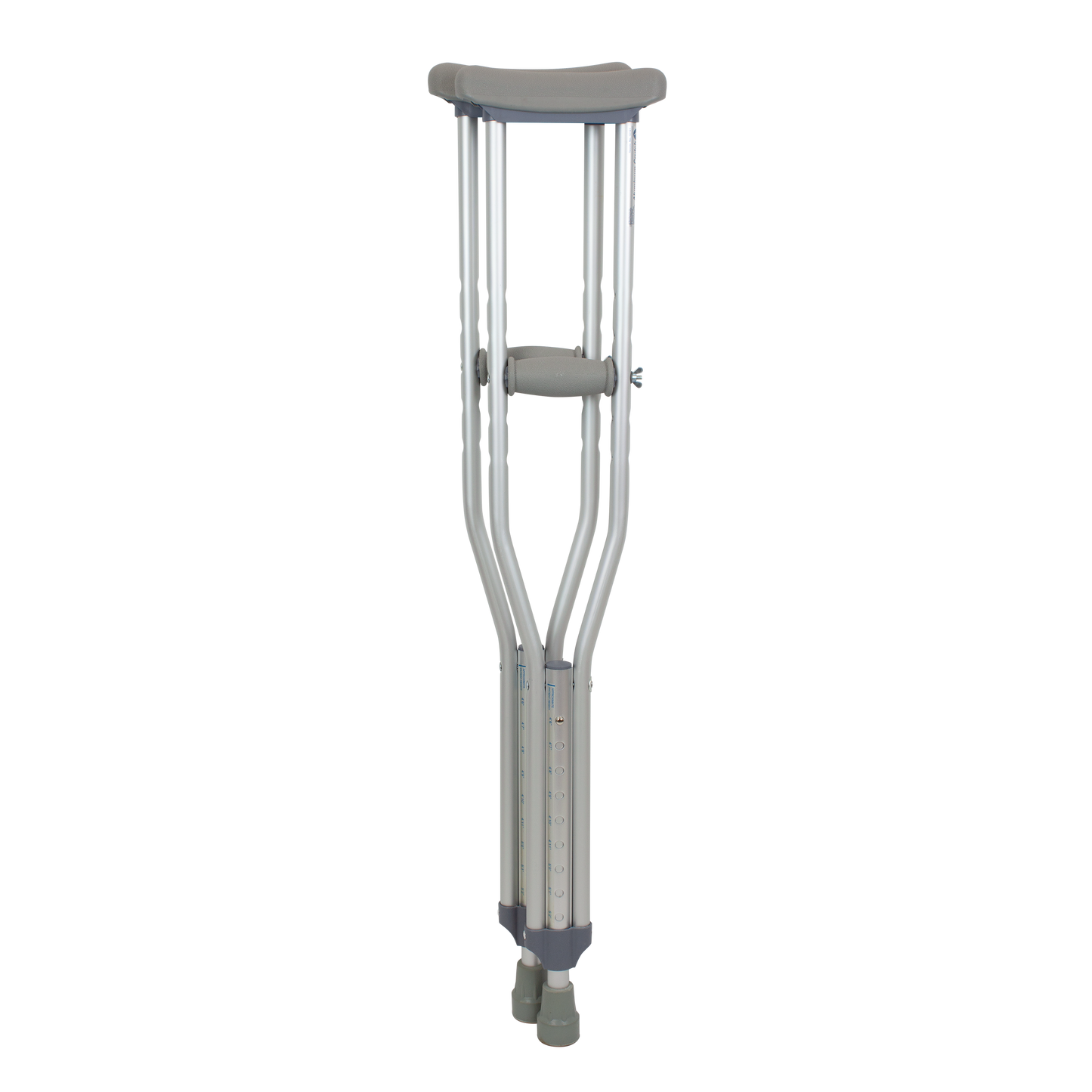 Dynarex Aluminum Crutches - Youth, 4'6" - 5'2"