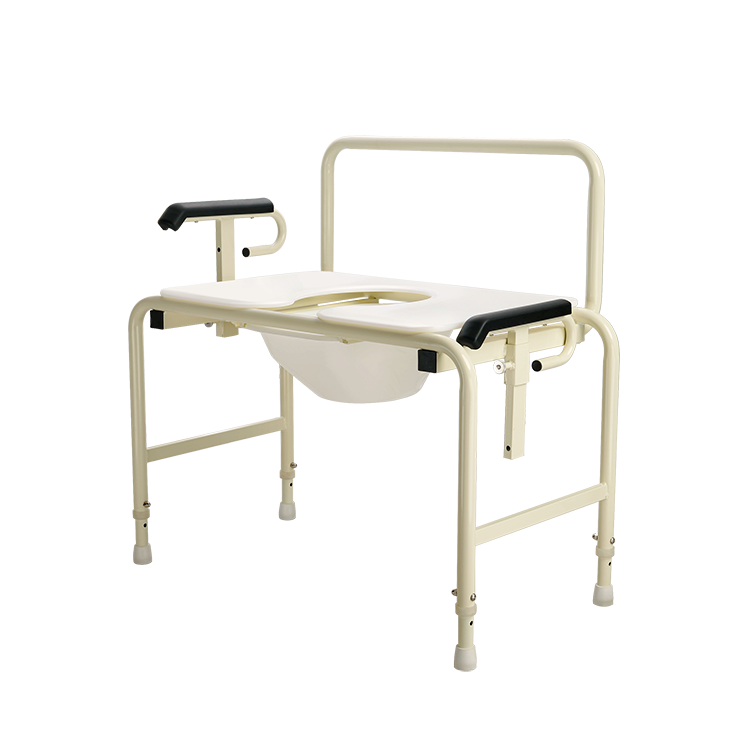 Bari+Max Bariatric HD Drop Arm Commode, 30", 1/cs