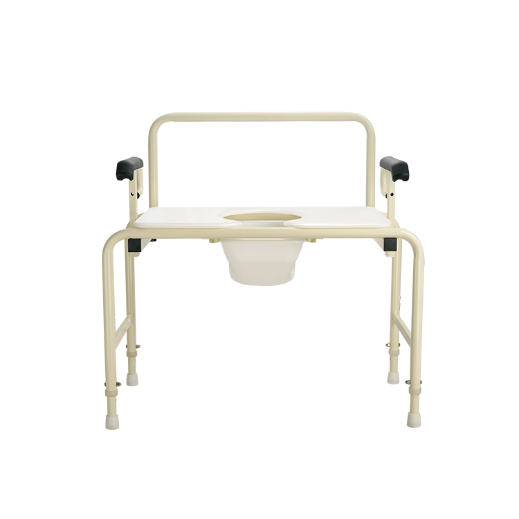 Bari+Max Bariatric HD Drop Arm Commode, 30", 1/cs