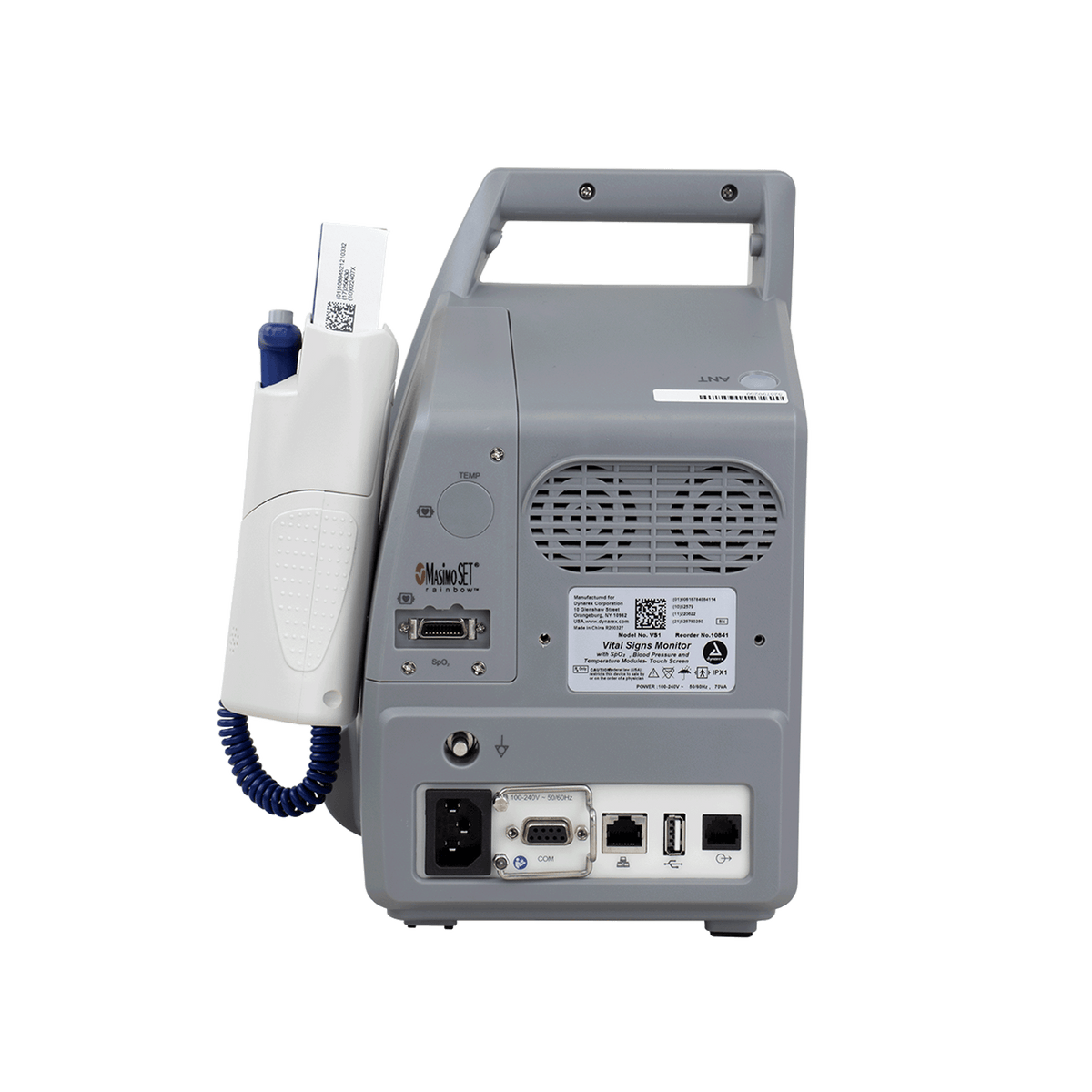 Dynarex Vital Signs Touch Screen Patient Monitor w/ Stand