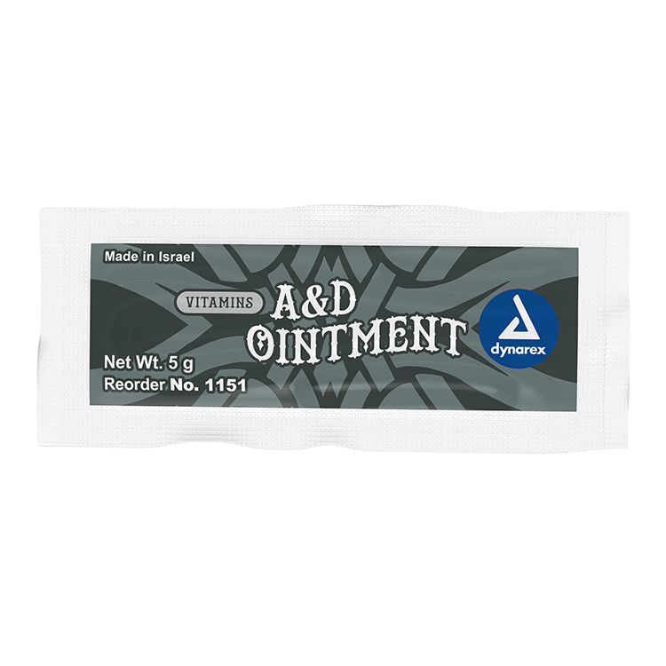 WeCare Vitamins A&D Ointment w/out Lanolin, 5 g Packet, 6/144/cs