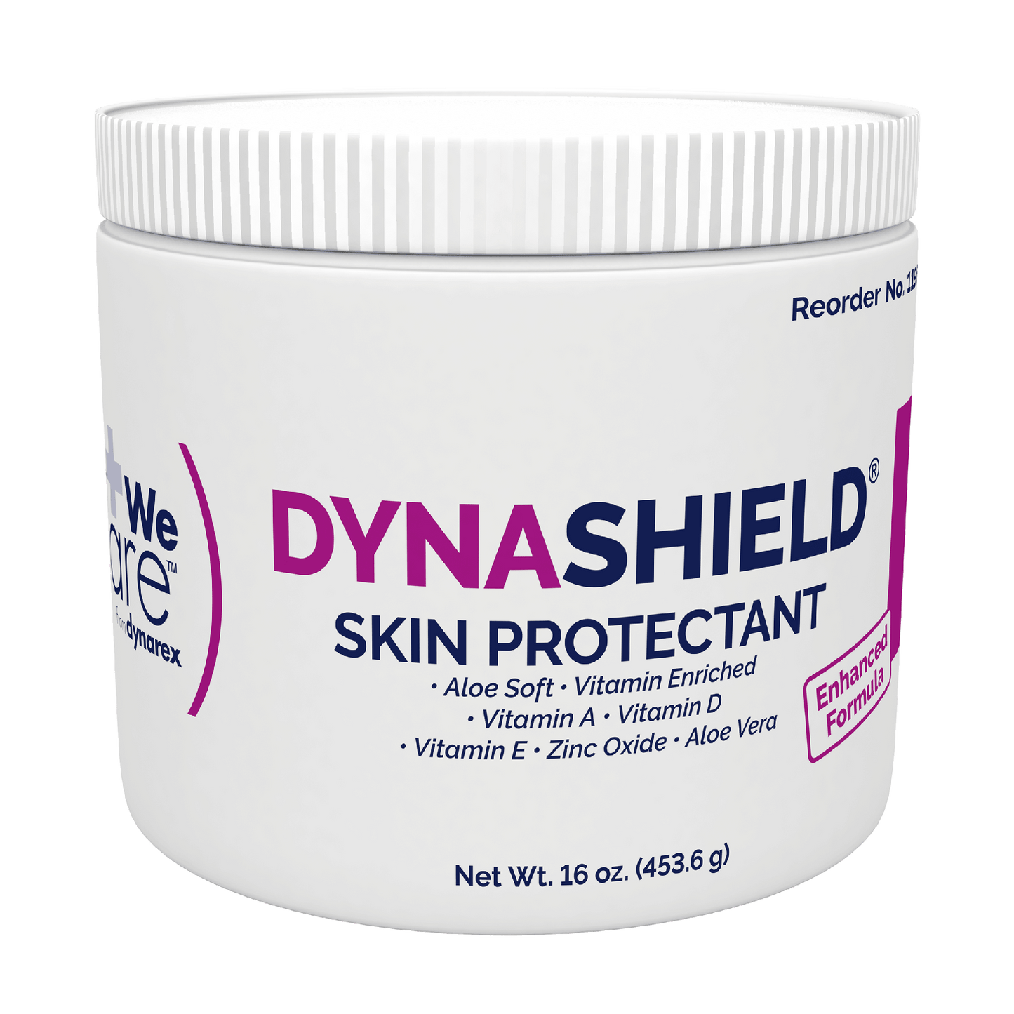 WeCare DynaShield Skin Protectant Barrier Cream, 16 oz. Jar, 12/cs