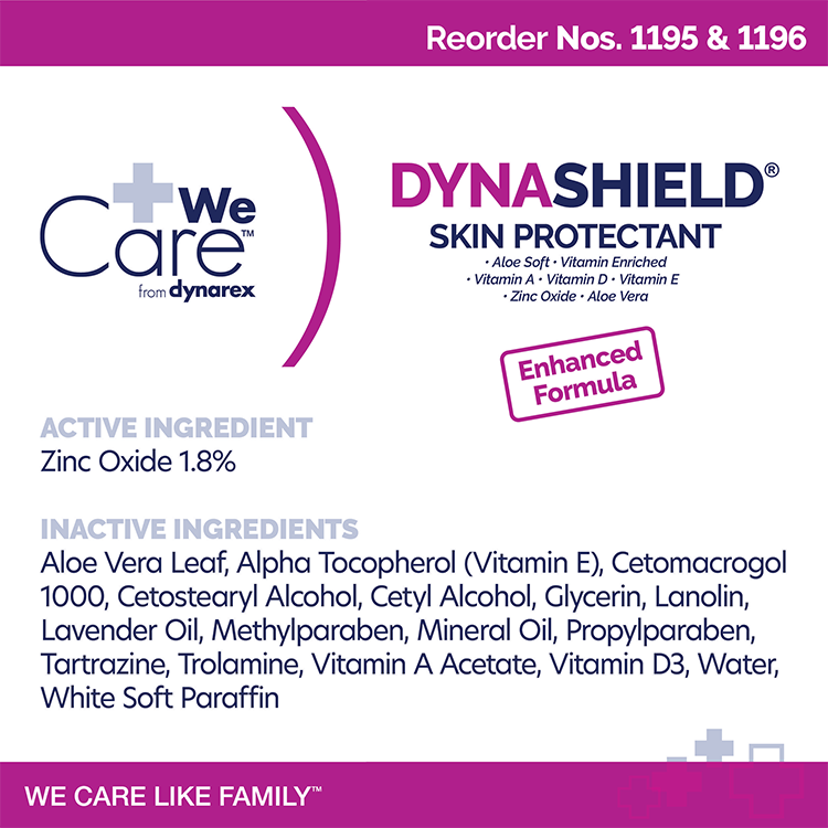 WeCare DynaShield Skin Protectant Barrier Cream, 16 oz. Jar, 12/cs