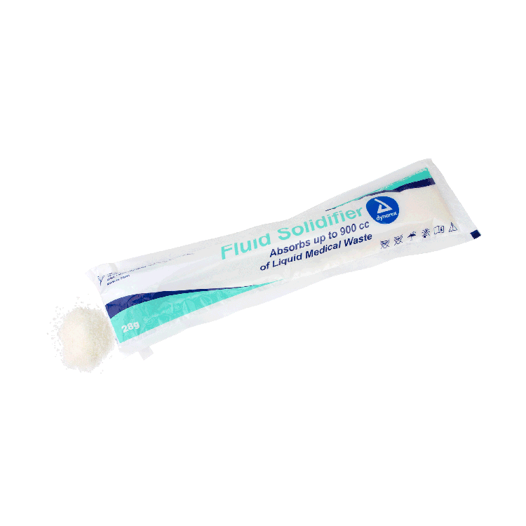 Dynarex Fluid Solidifier, 28g Pouch, 200pcs/case (200 Count) – Quick ...