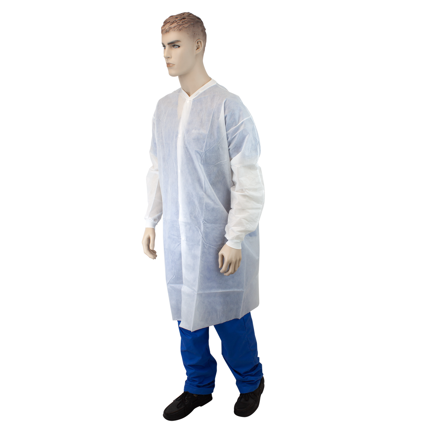 Lab Coats Lab Coat w/out Pockets, Small, White, 3/10/cs