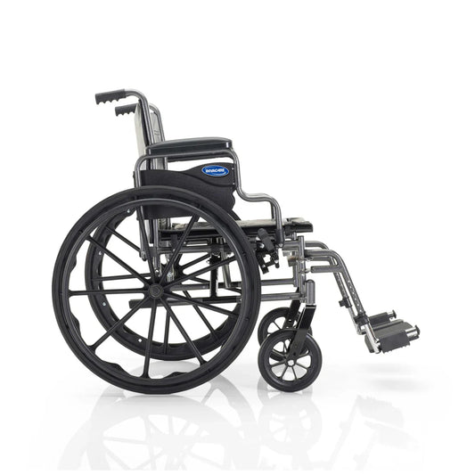 Invacare Essentials SX3 Wheelchair with Desk Arms and Elevating Legrests