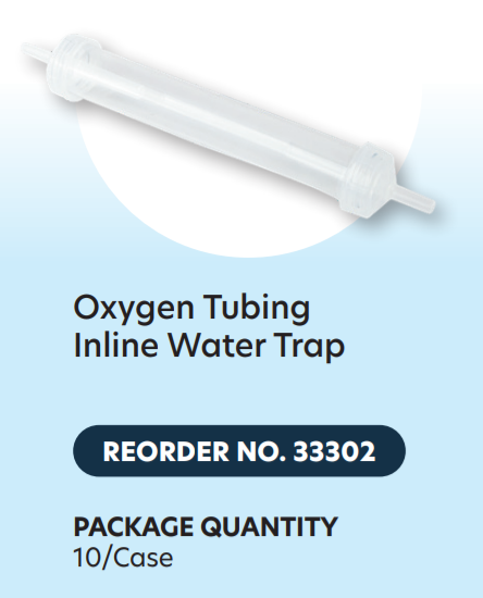 Pdhid O2 Trap Dynarex Oxygen Tubing Inline Water Trap (10 Count) – Quick Aid Medical