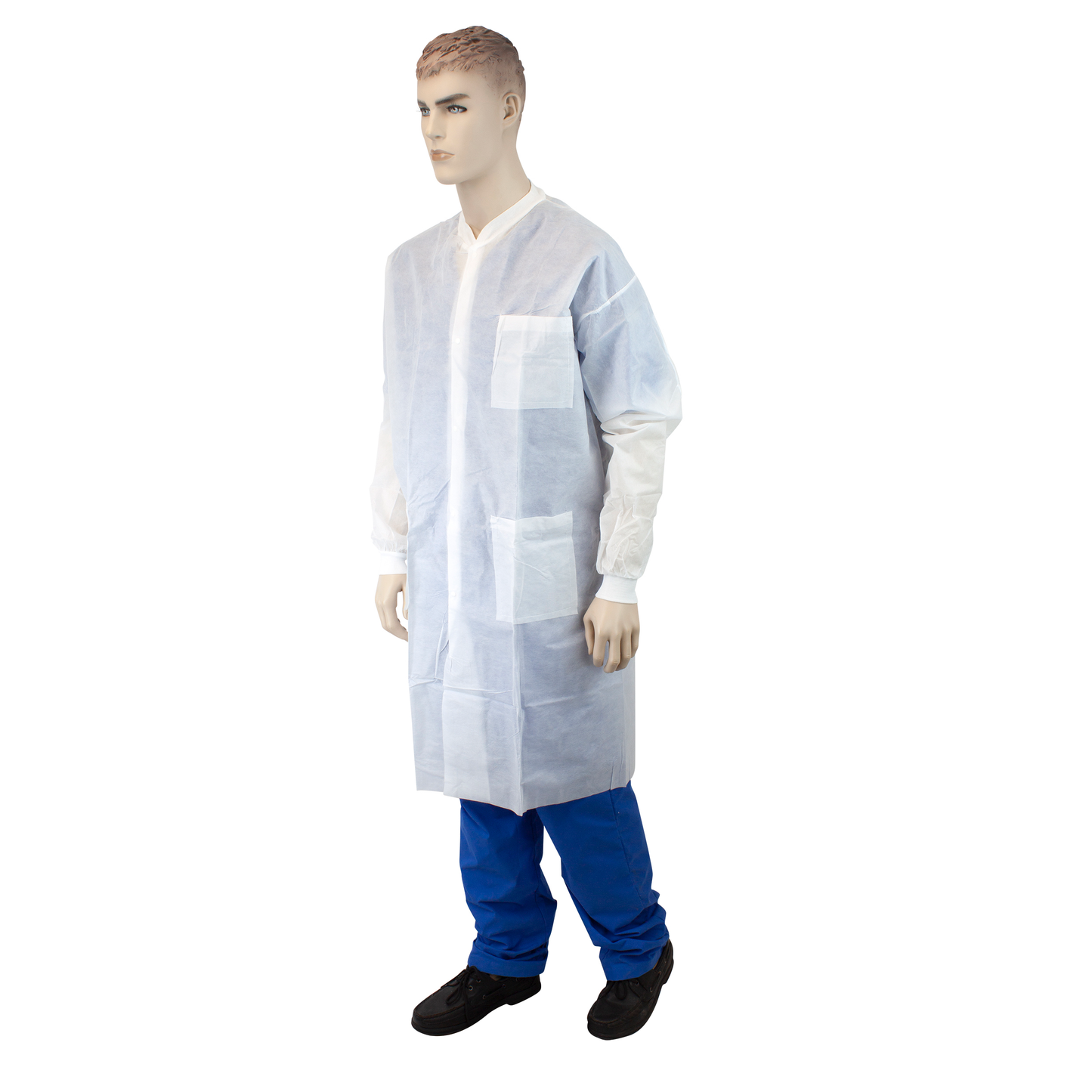 Lab Coats Lab Coat w/ Pockets, Small, White, 3/10/cs