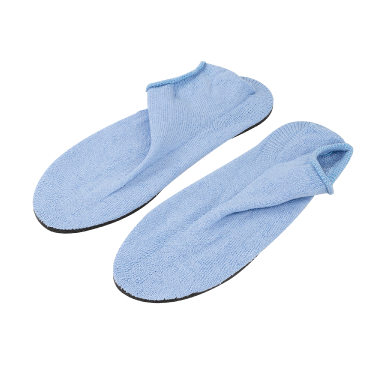 Dynarex Non Skid Slippers, Medium, Sky Blue, 12/cs