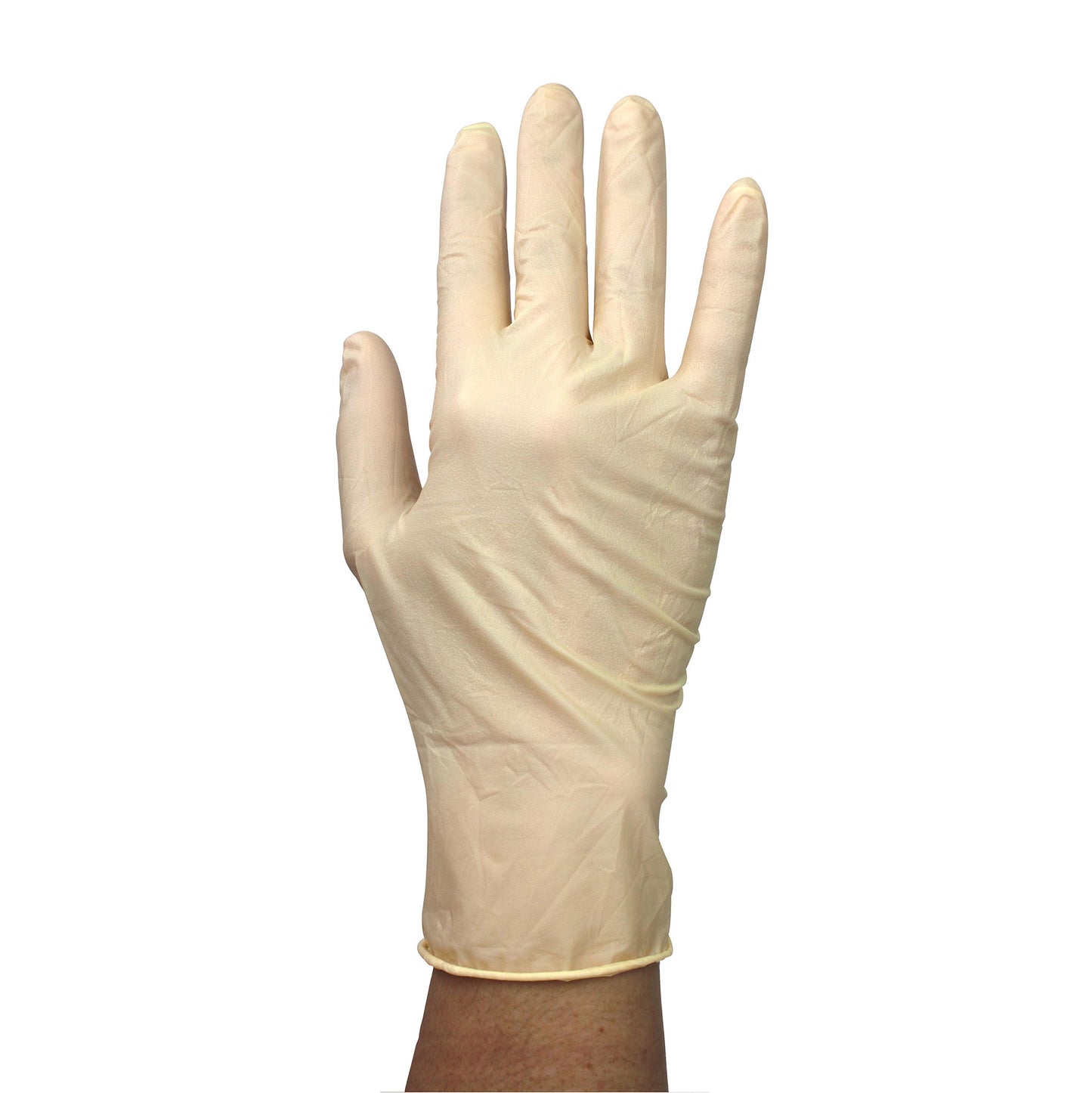 Dynarex Sterile Latex Exam Gloves, Medium, Powder-Free, 8/50/cs