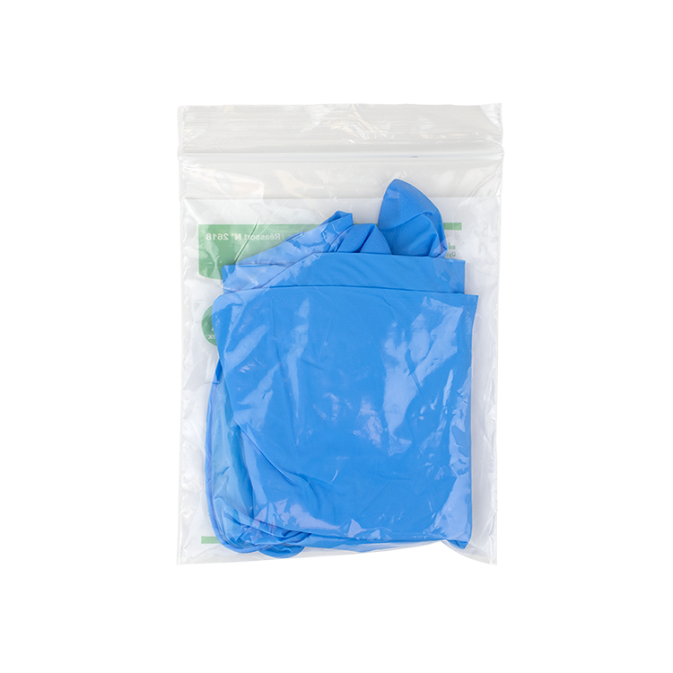 Dynarex Nitrile Exam Gloves In A Bag, Large, Powder-Free, Blue, 500/1pr/cs