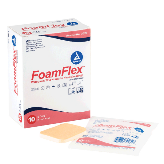Dynarex FoamFlex - Non-Adhesive Waterproof Foam (120 Count)