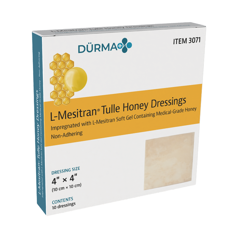 Dynarex L-Mesitran Tulle Honey Dressings (100 Count)