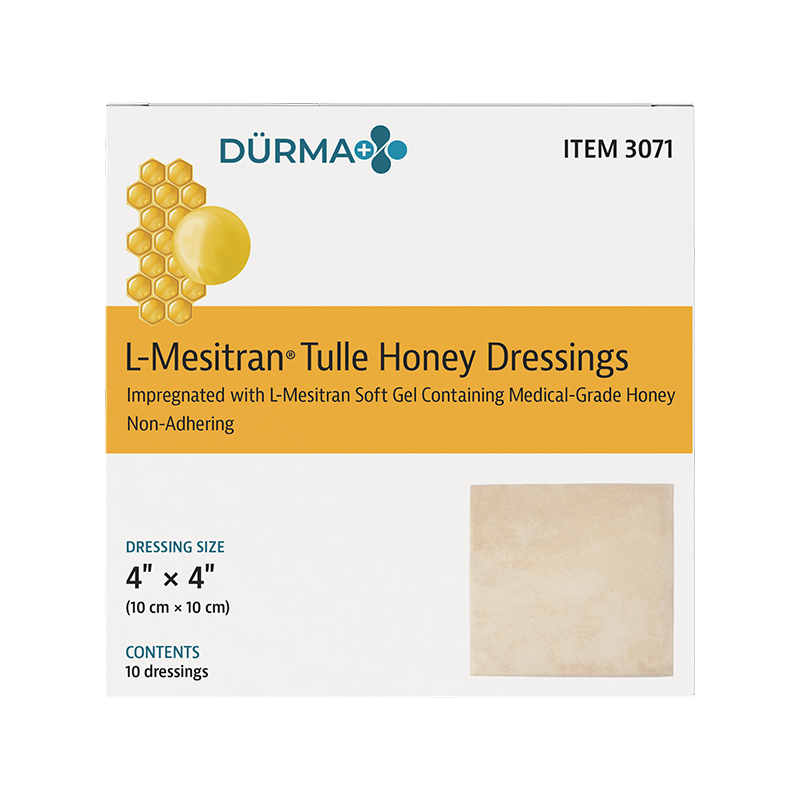 Dynarex L-Mesitran Tulle Honey Dressings (100 Count)