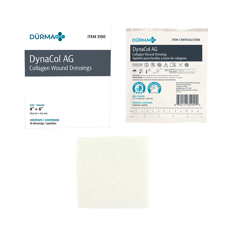 Dynarex DynaCol AG Collagen Wound Dressing (100 Count)