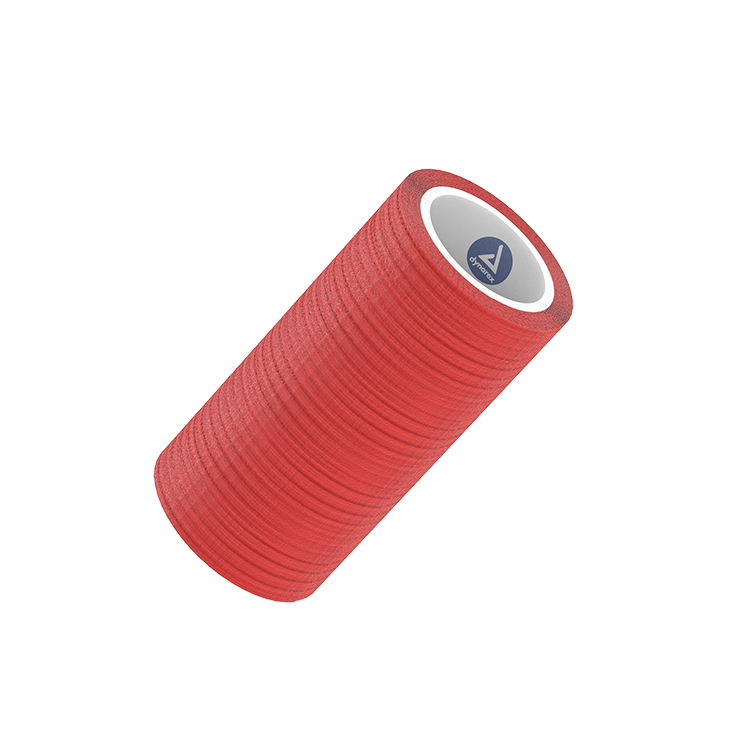 Dynarex Sensi Wrap, Self-Adherent, 3" x 5 yd Red, 24/cs